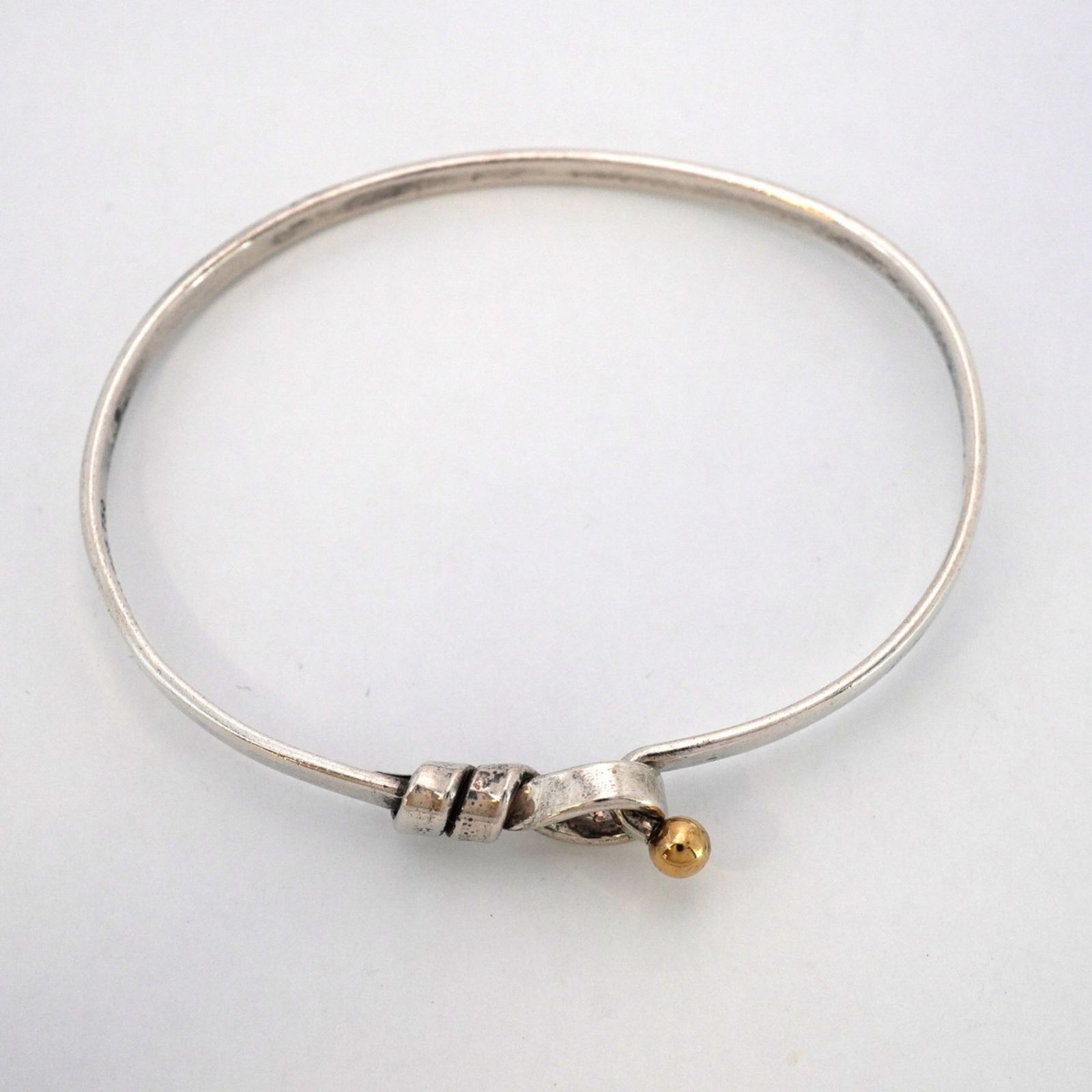 ティファニー(Tiffany) ティファニー バングル フック&アイ 18KYG