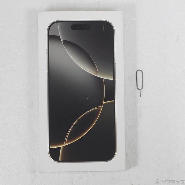 256GB Pro iPhone16 ソフマップ 〔中古品〕 ブラックチタニウム 0 Max