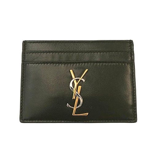 SAINT LAURENT サンローラン YSLライン カードケース 370778 - メルカリ