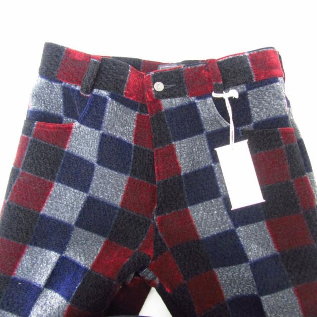 TUITACI ツイタチ T22AW-PT02 VELVET NEEDLE MELTON TROUSER トラウザーパンツ サイズ：2FG7917