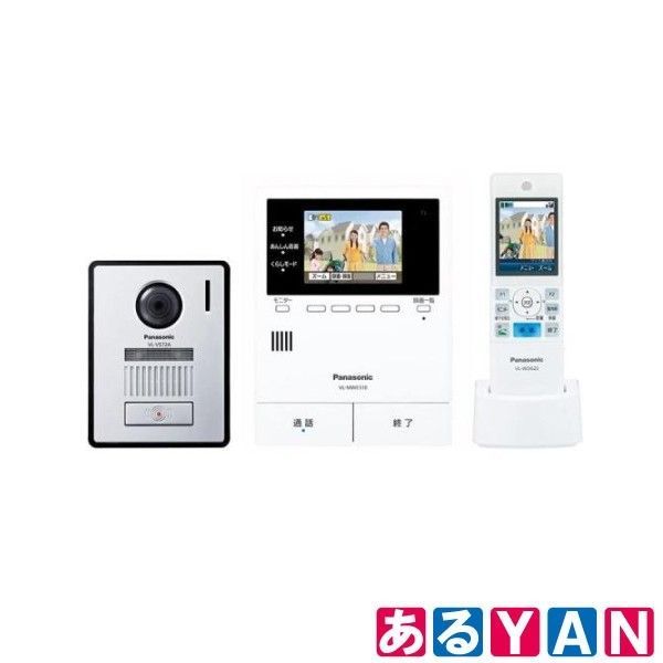 新品 未使用) パナソニック どこでもドアホン VL-SWE310KFA ワイヤレス 