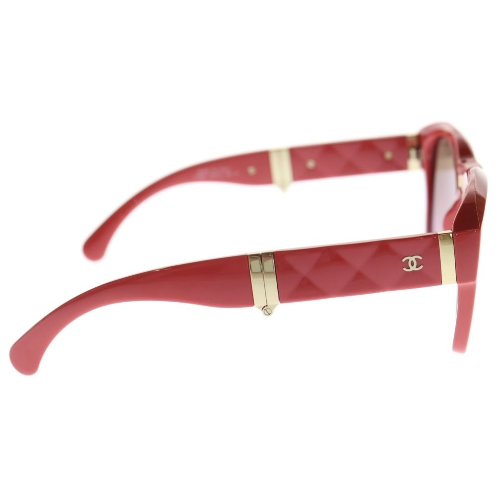 CHANEL (シャネル) SQUARE SUNGLASSES CC ココマーク フォールディング