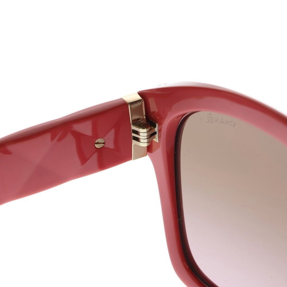 CHANEL (シャネル) SQUARE SUNGLASSES CC ココマーク フォールディング