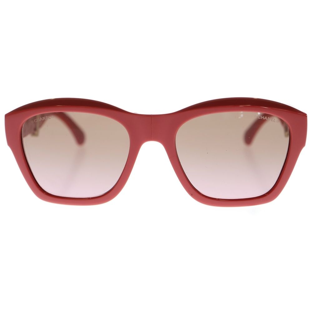 CHANEL (シャネル) SQUARE SUNGLASSES CC ココマーク フォールディング