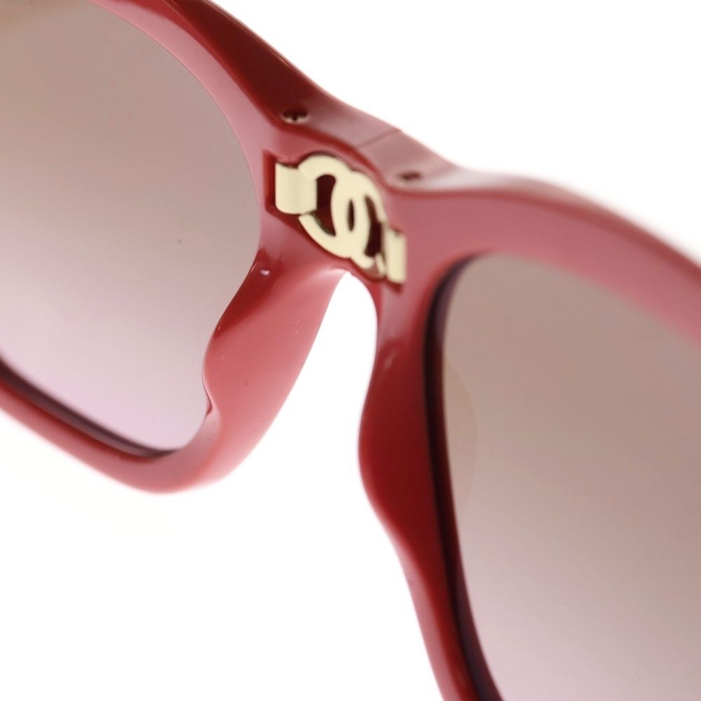 CHANEL (シャネル) SQUARE SUNGLASSES CC ココマーク フォールディング
