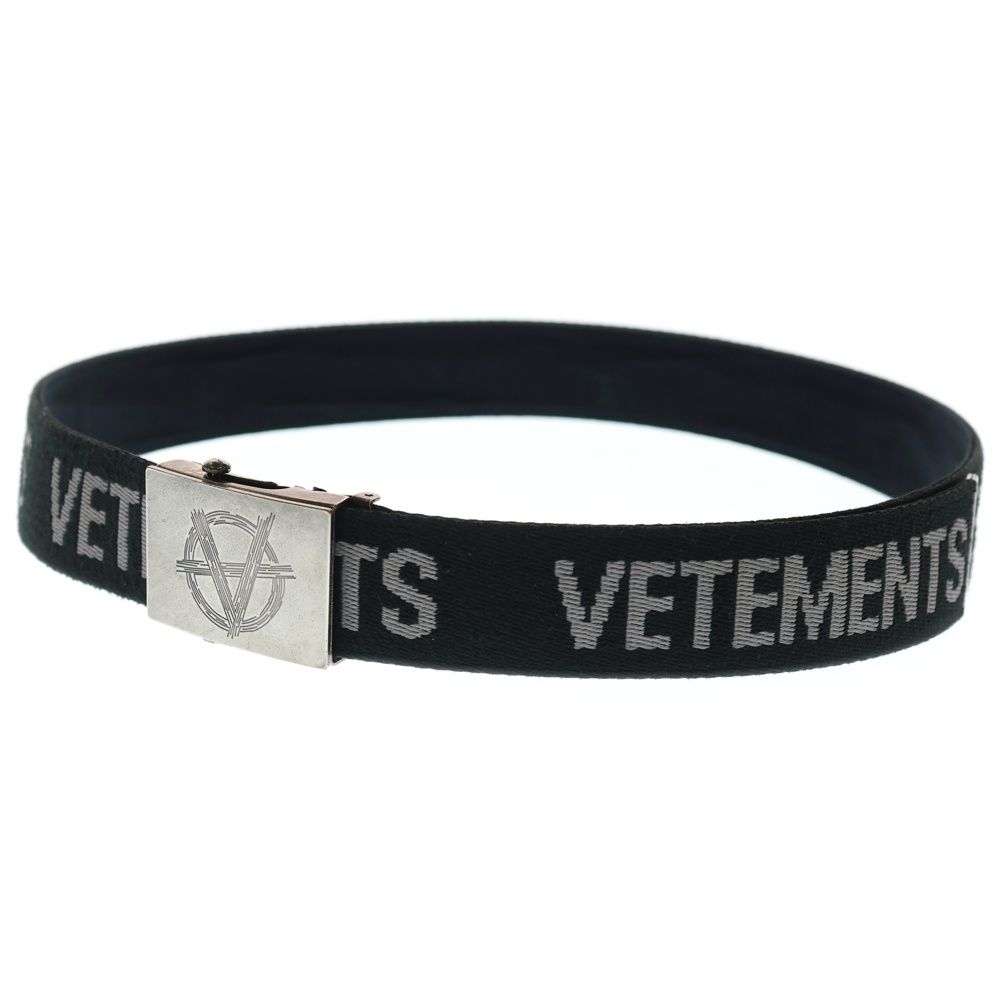 VETEMENTS (ヴェトモン) ANARCHY SOFT BELT アナーキー キャンバス 