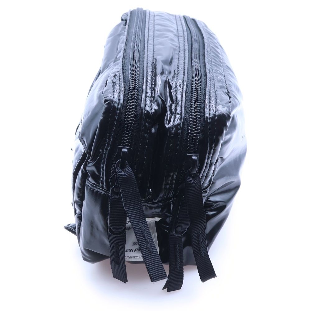 HEAD PORTER ヘッド ポーター ×RETAW BODY AND SOUL GROOMING POUCH BAG セカンドバッグ ブラック HEAD PORTER (ヘッド ポーター) ×RETAW BODY AND SOUL GROOMING POUCH