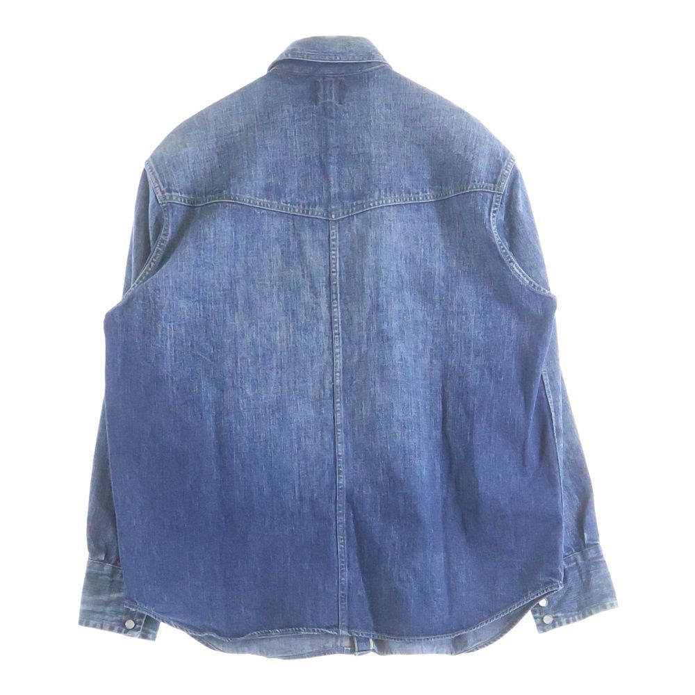 YANUK (ヤヌーク) x藤原裕 Western Shirt デニム 長袖ウエスタンシャツ