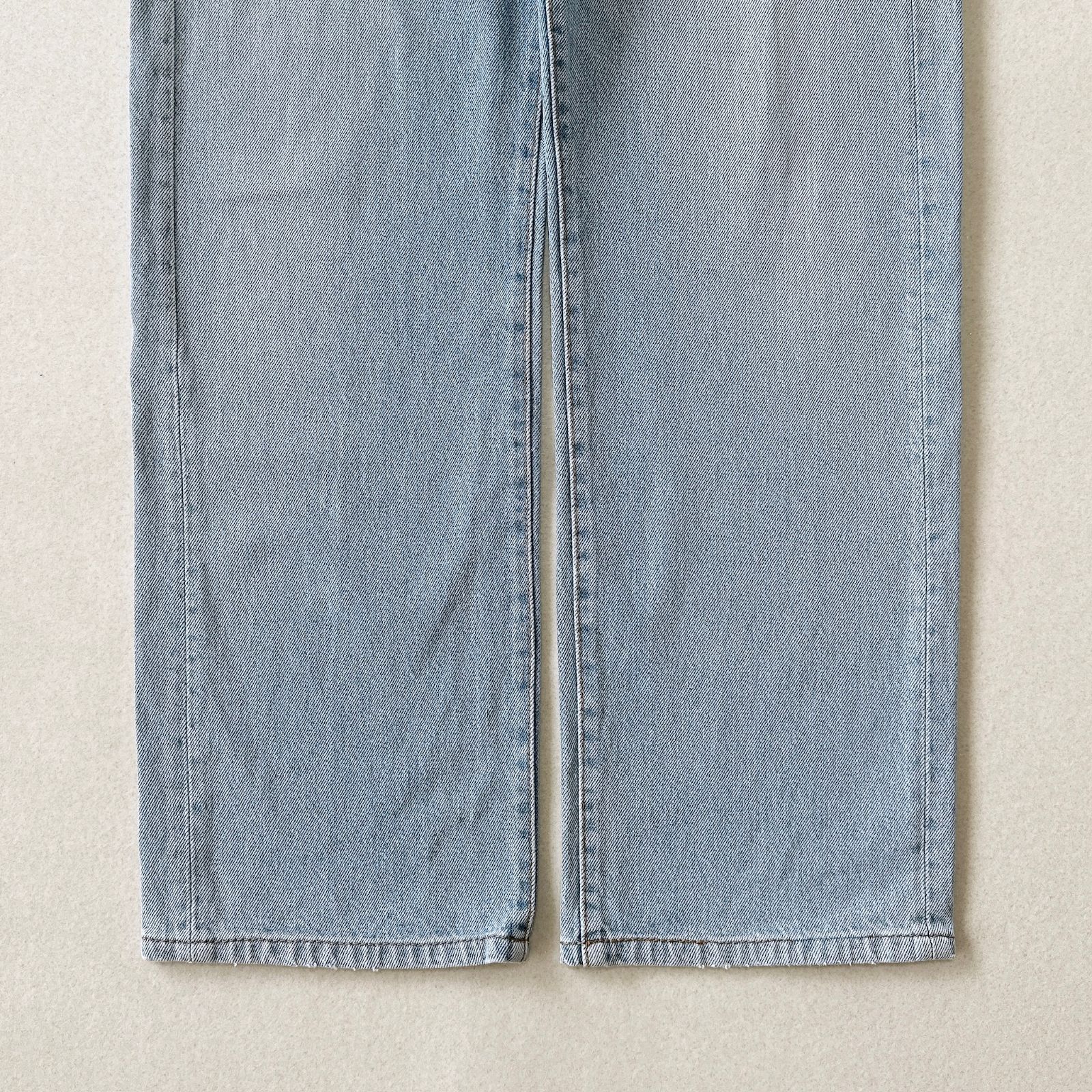 0 内股シングル リーバイス 80s USA製 希少バレンシア製80s 刻印555 