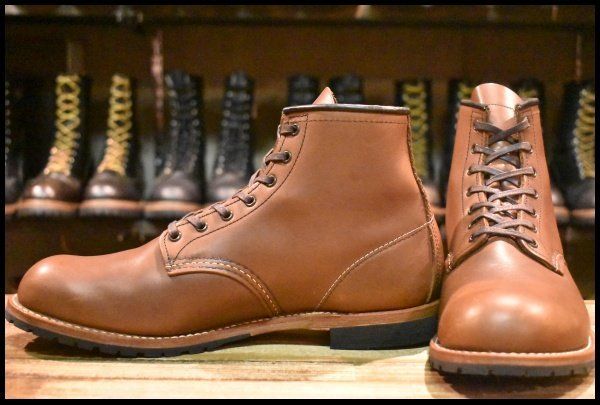 [10D Good Condition TYPE-B 17 Years] Red Wing 9161 Black Smith Brown Brown Beckman Round Boots Redwing HOPESMORE [GB465]