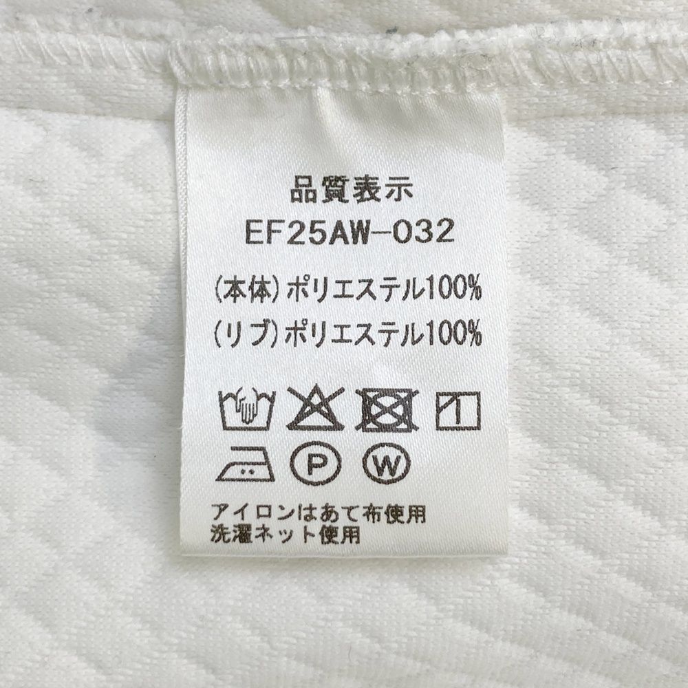 サイズ：S EFFLORESCENCE エフロレッセンス 長袖スウェット ダイヤ柄