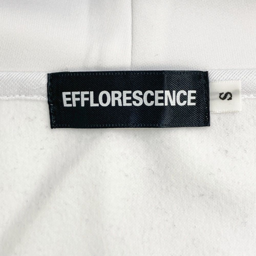 EFFLORESCENCE エフロレッセンス ハーフジップスウェット ホワイト系 M
