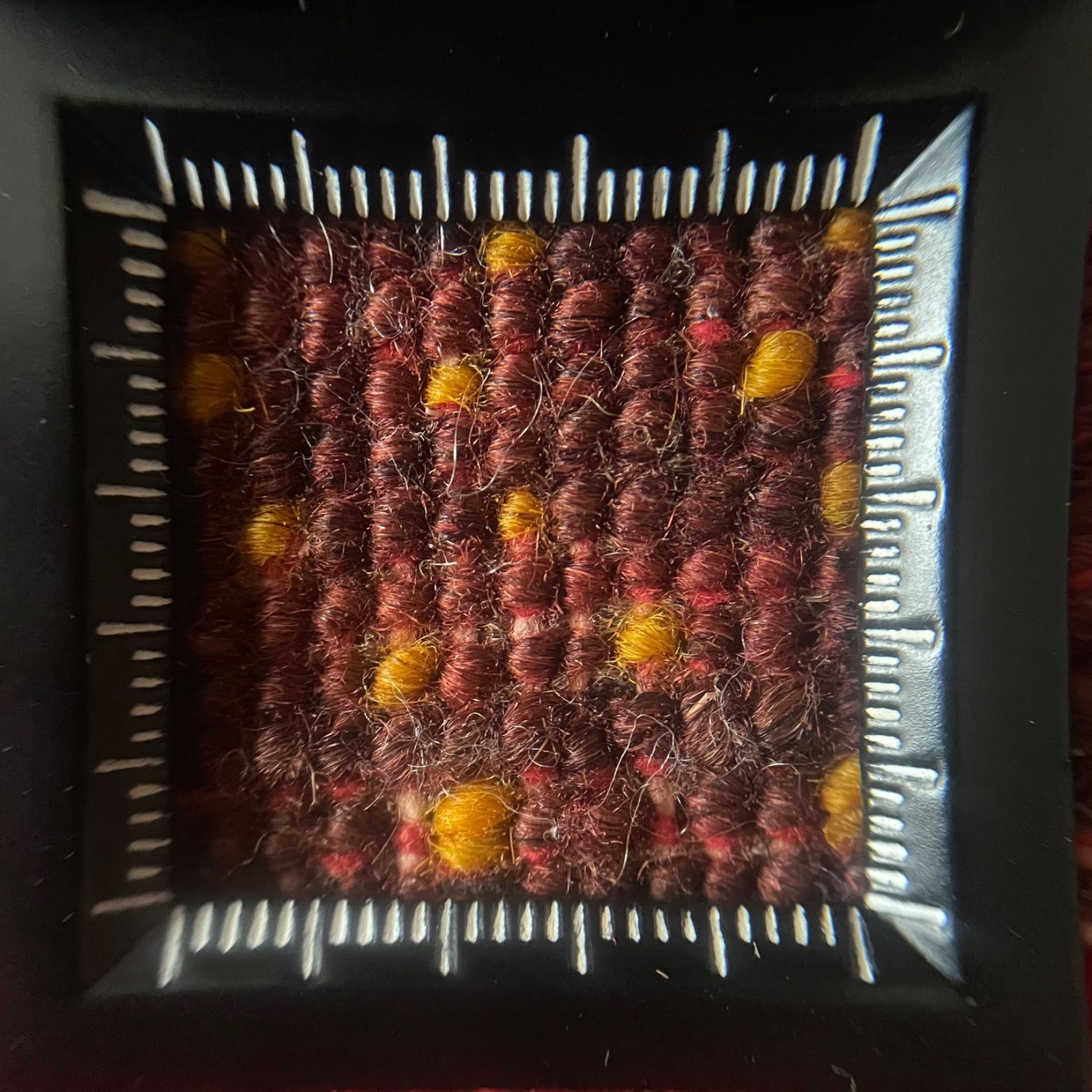ペルシャ 本物 手織り ギャッベ ロリバフ 玄関マット サイズ 63×80cm