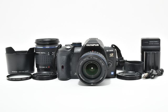 <Good Product> OLYMPUS DSLR E-520 Double Zoom Kit E-520WKIT