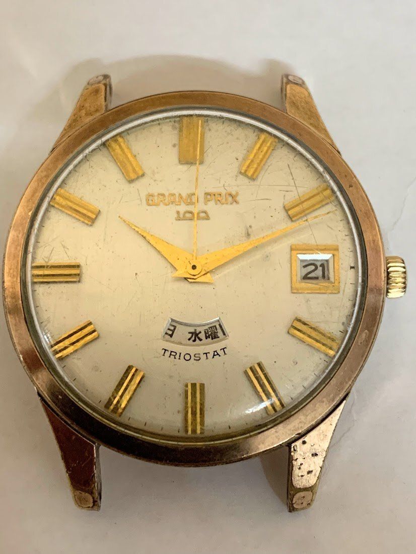ORIENT オリエント GRAND PRIX 100 TRIOSTAT T-54408 自動巻き 腕時計 