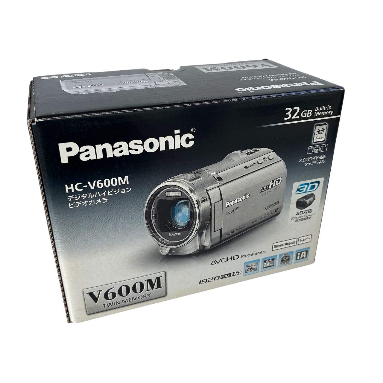 ☆Panasonic パナソニック デジタルハイビジョンビデオカメラ HC-V600M