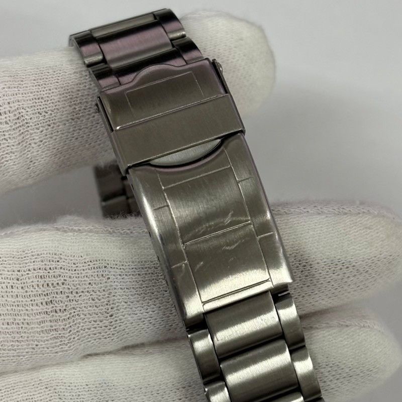 自動巻き シルバー文字盤