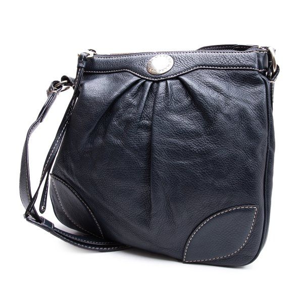 マークバイマークジェイコブスMARC by MARC JACOBS ロゴボタンレザー