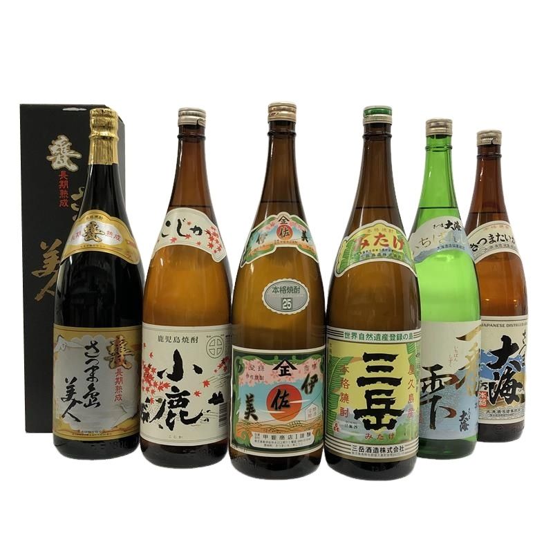 古酒】芋焼酎6本セット 三岳・伊佐美他 1800ml - メルカリ