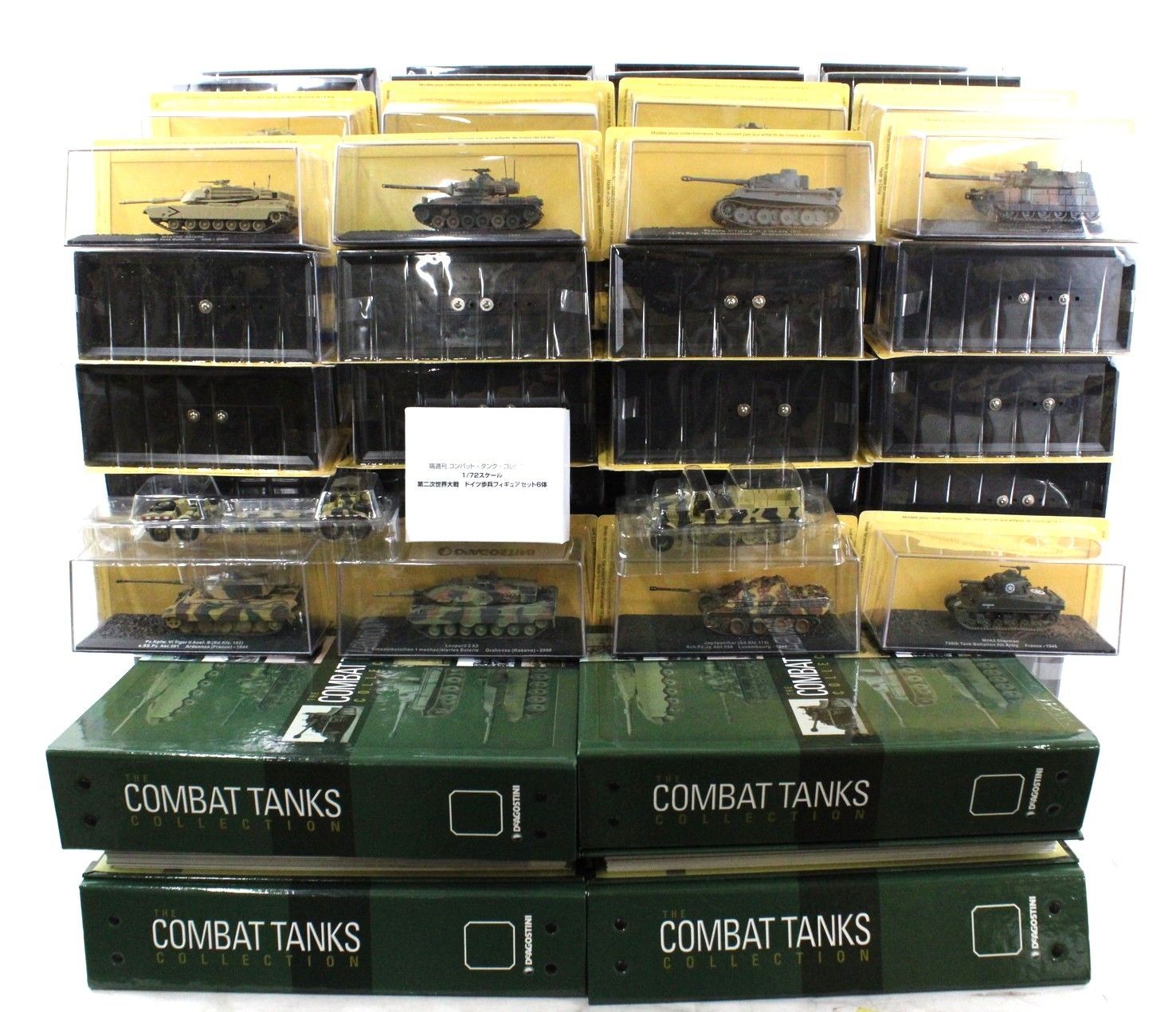 Unopened De Agostini Combat Tank Collection 1-120 Volumes with Bonus Tank Model Figure Hobby ITVF733EVSX4-D-A75-Byebye