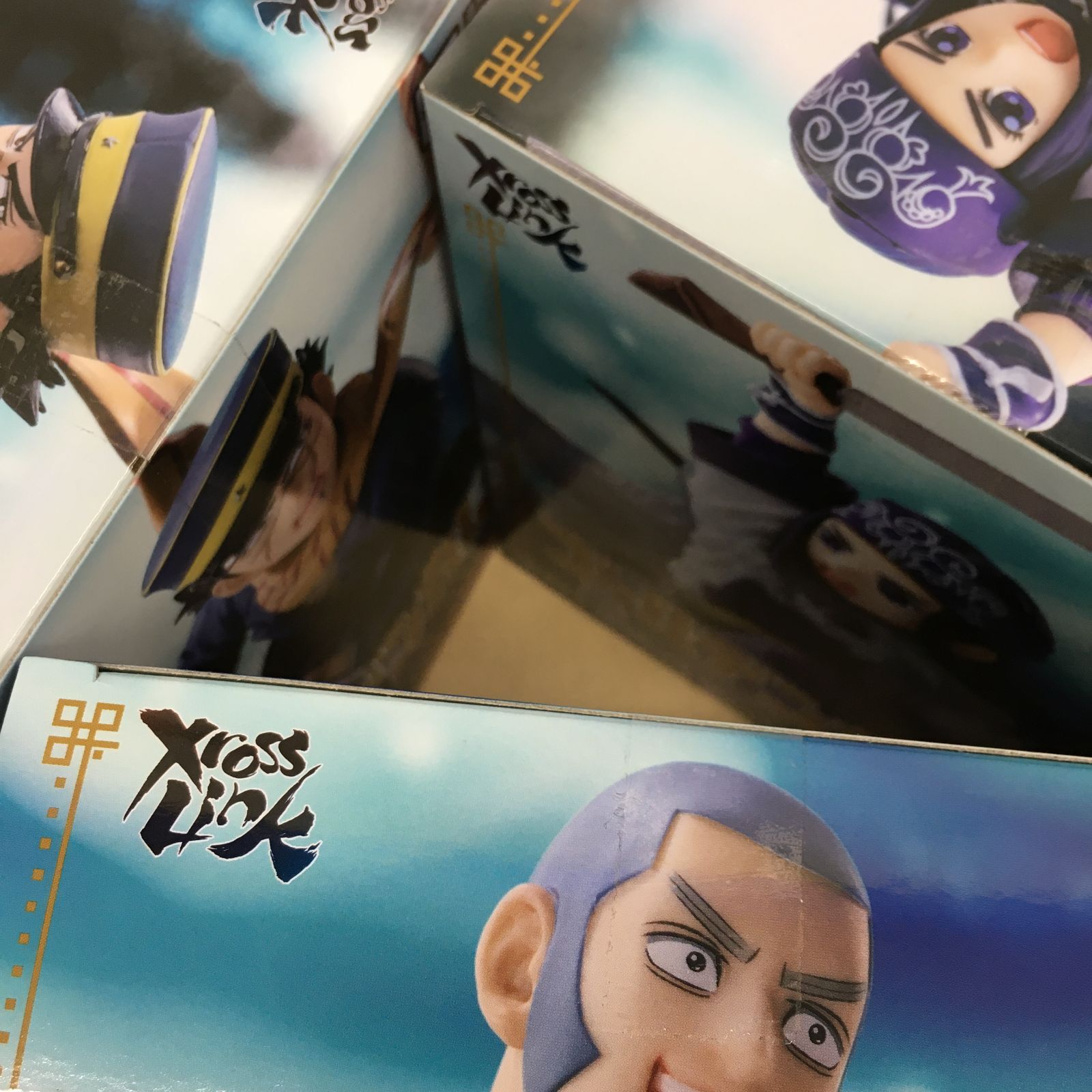 未開封 TVアニメ ゴールデンカムイ XrossLink フィギュア 杉元 白石