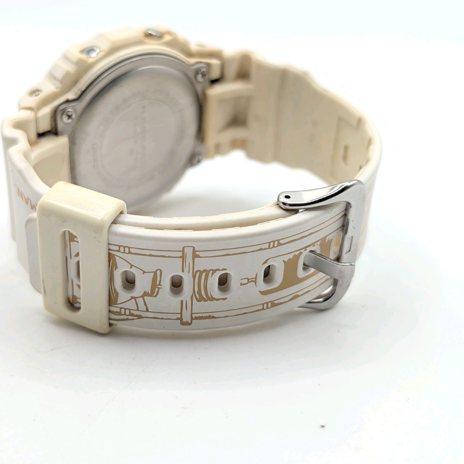CASIO G-SHOCK GEOGIA Japan CRAFTMAN Watch White Quartz Date Square 