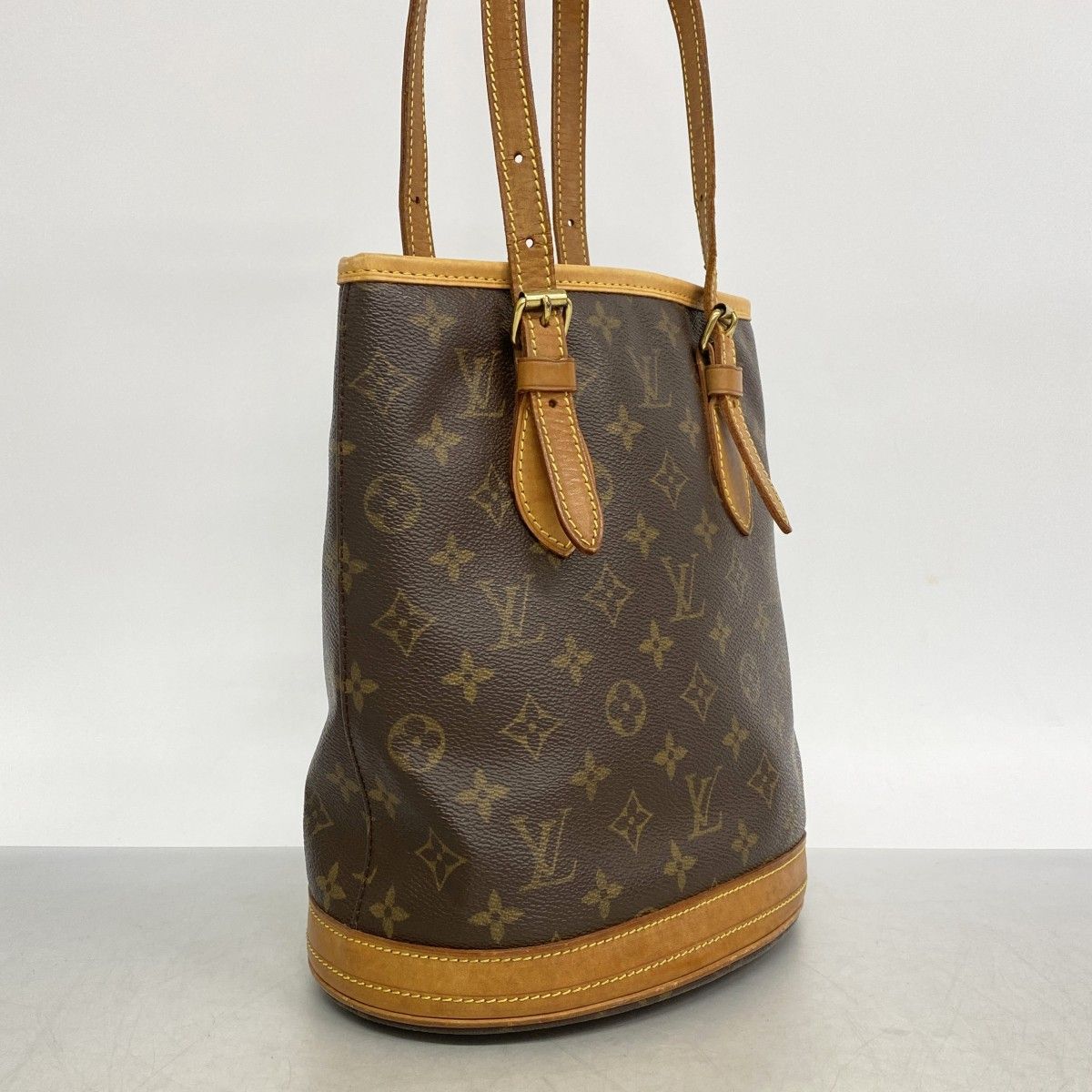 Louis Vuitton トートバッグ ダークブラウン モノグラム ルイ Louis Vuitton トートバッグ ダークブラウン モノグラム ルイ