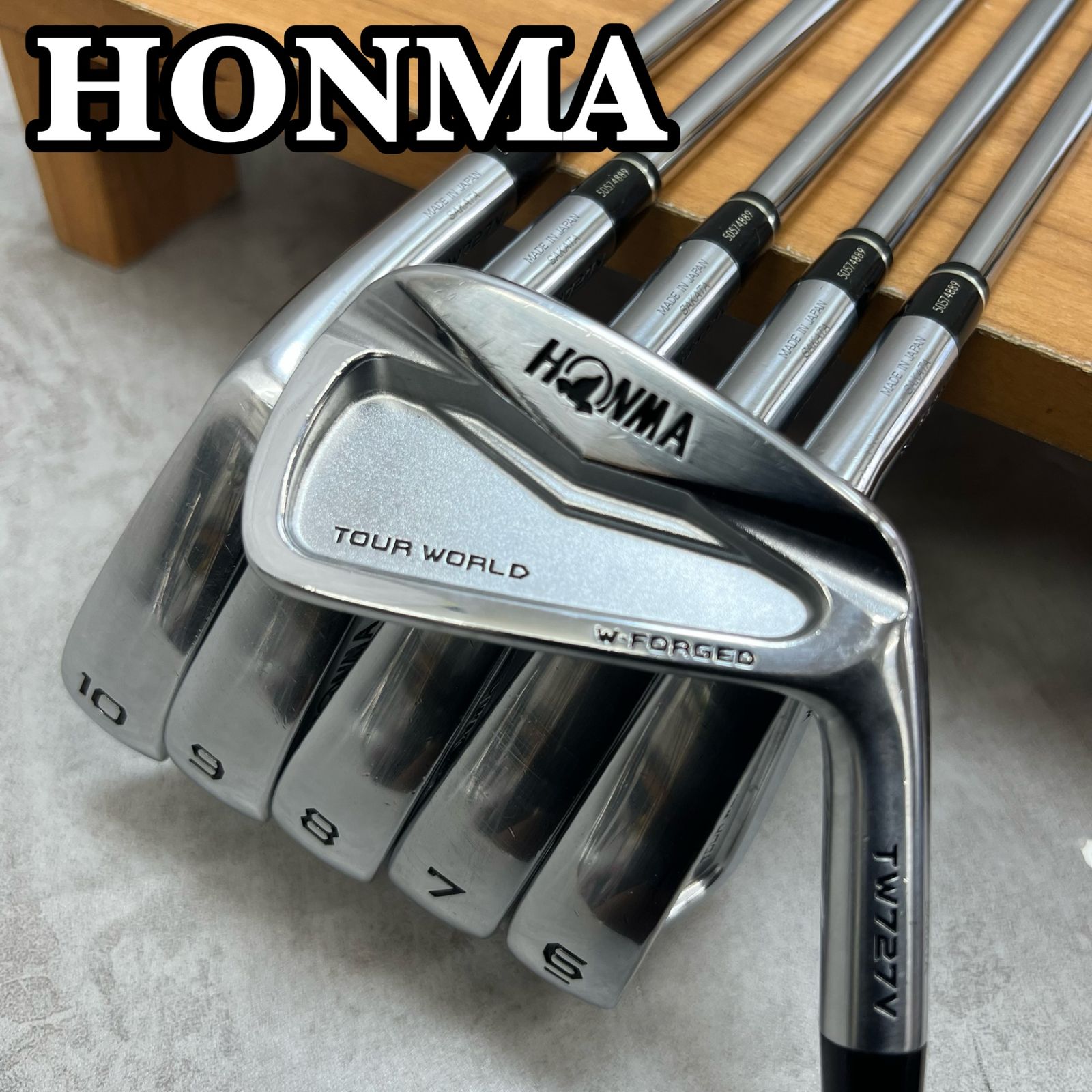 クラブ 本間 tw727v アイアン 4〜10 セット