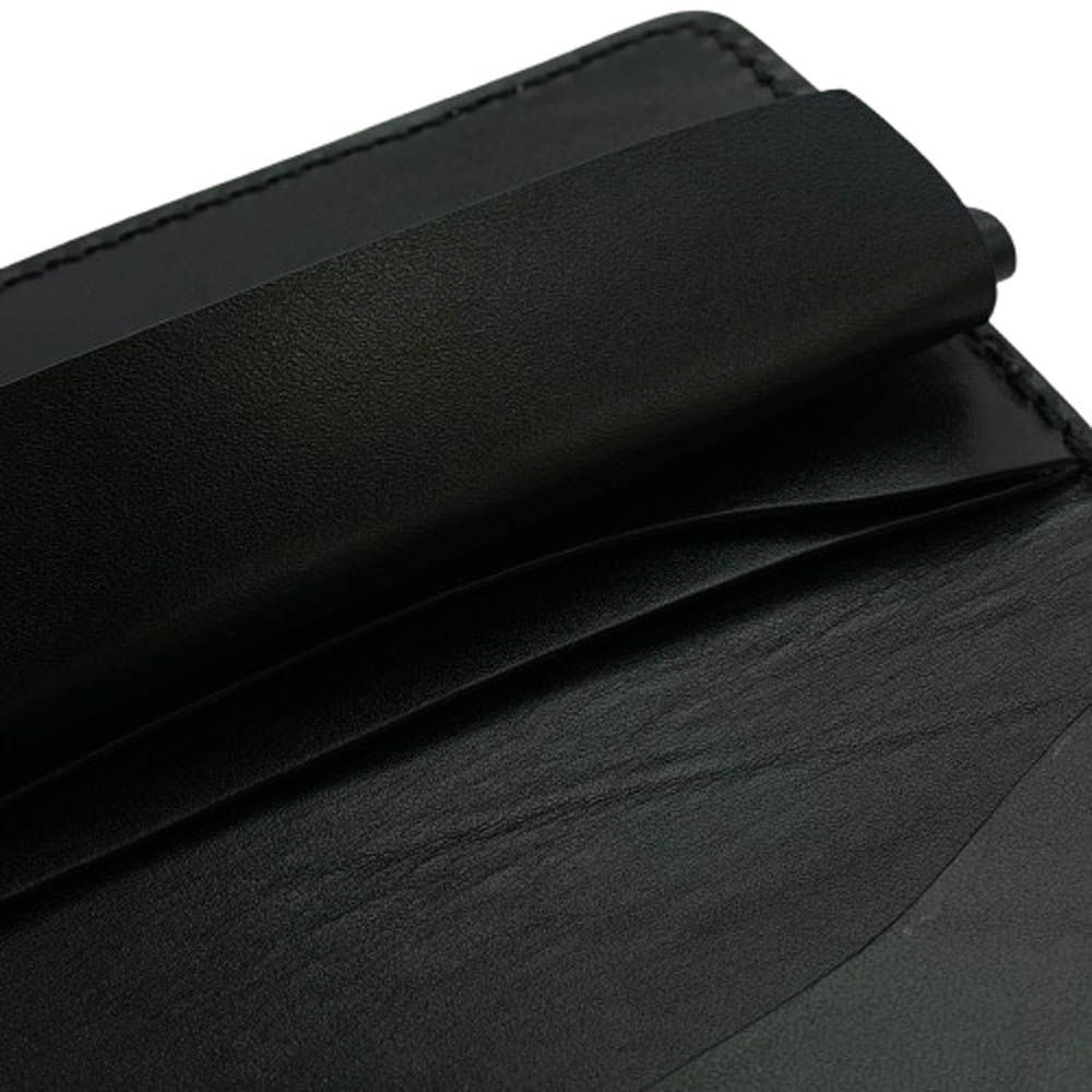 黒羽 クロウ CROW CB レザー ロングウォレット 長財布 ブラック系