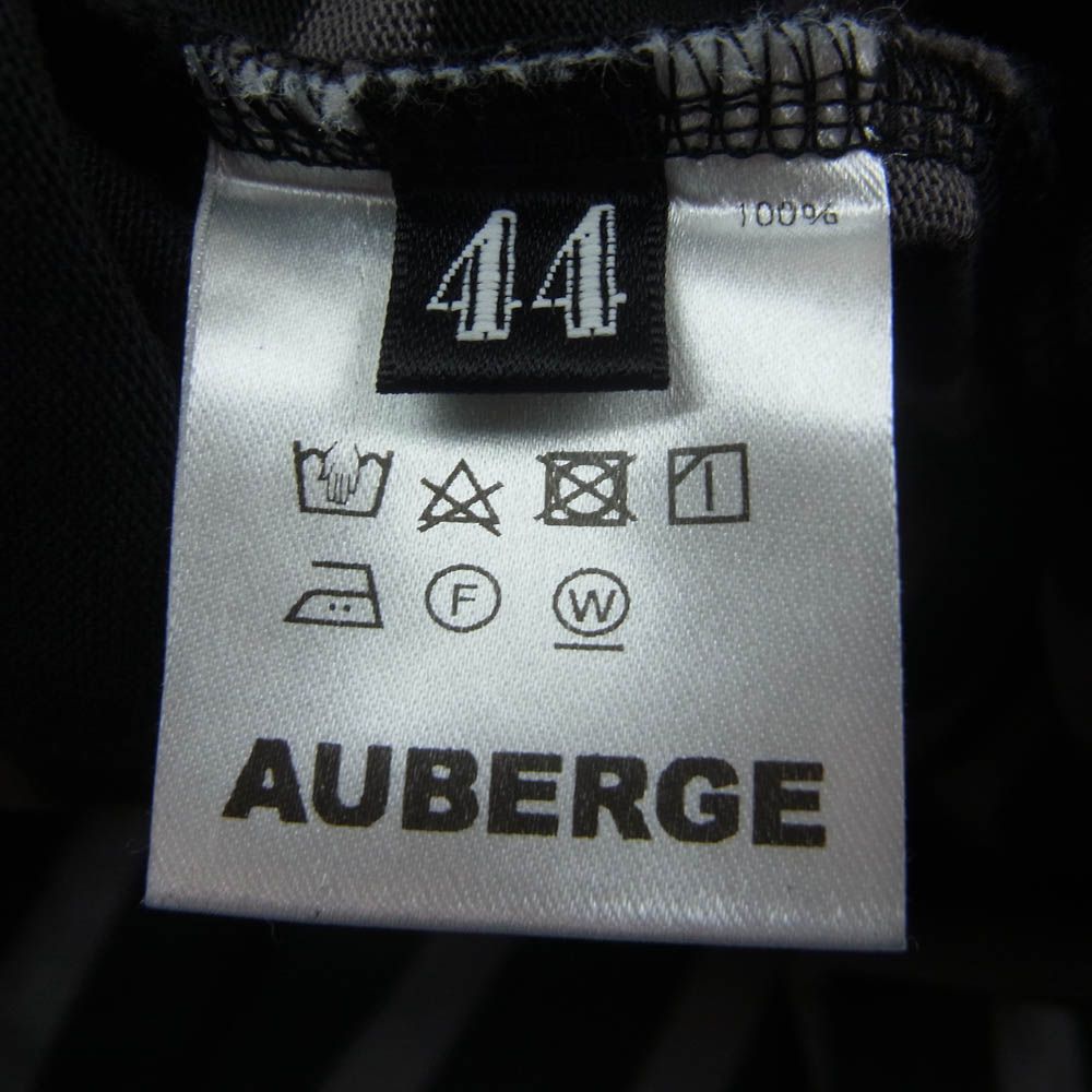 オウベルジュ AUBERGE COCO ボーダー カットソー ブラック系 グレー系