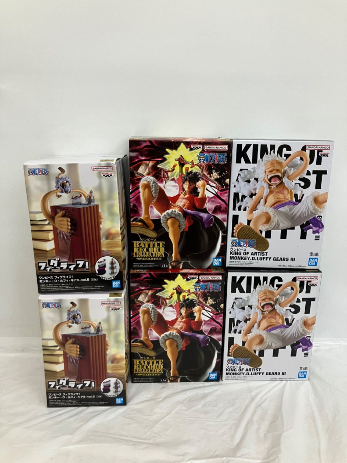 未開封 ONE PIECE ワンピース フィギュア 6個 LF2A63 f099 - メルカリ