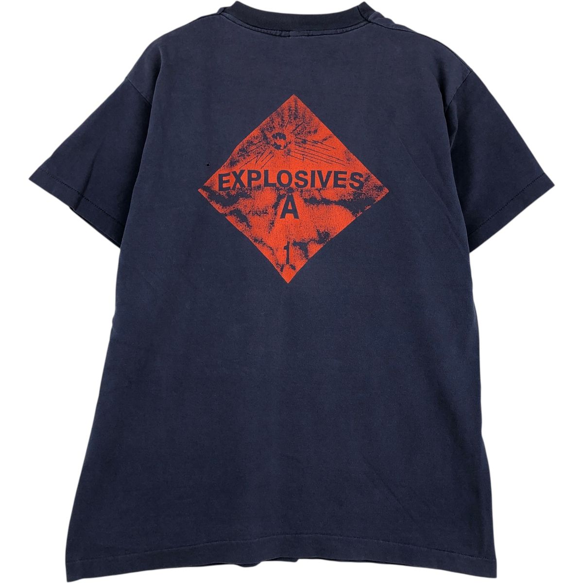 90's fruits フェードブラックT 古着 90年代 フルーツオブザルーム FRUIT OF THE LOOM プリントTシャツ