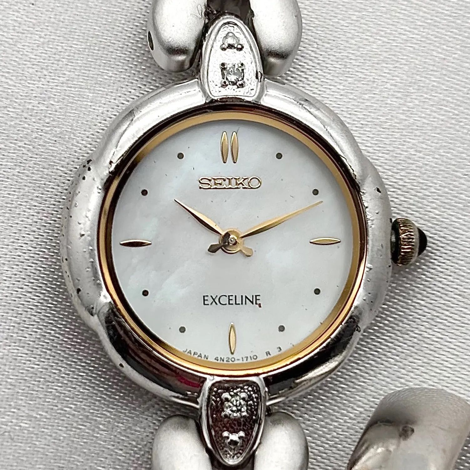 稼働品 Working item セイコー SEIKO エクセリーヌ EXCELINE 腕時計