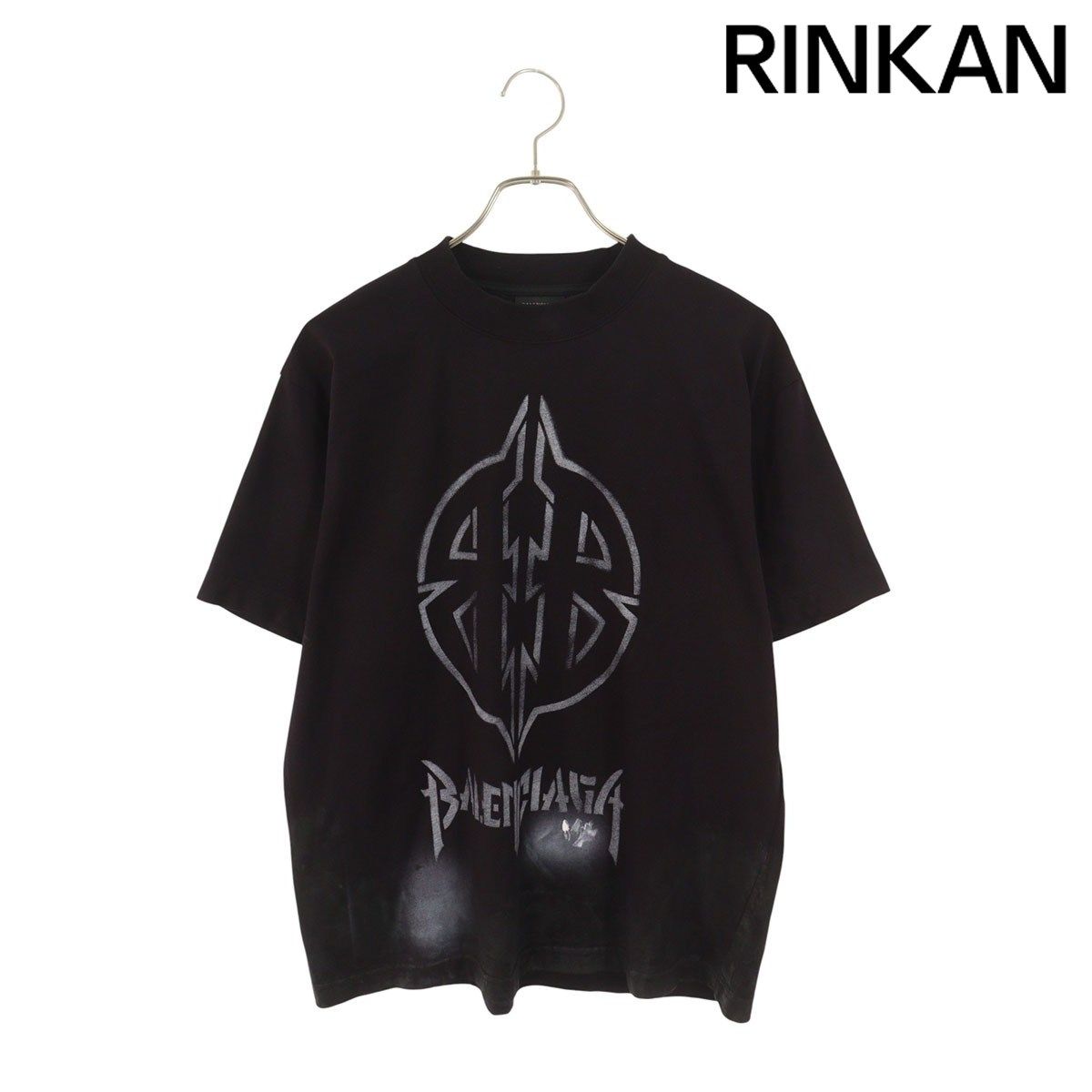バレンシアガ 790375 TQVT1 メタルBBロゴTシャツ メンズ L - メルカリ