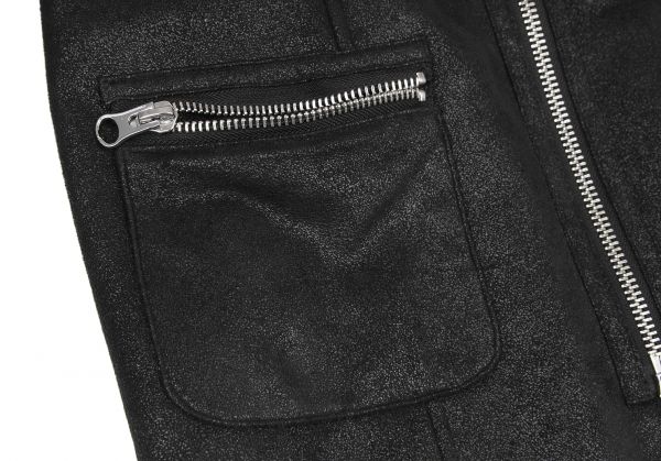 アルマーニジーンズARMANI JEANS 裏ボアジップブルゾン 黒38 【公式通販】