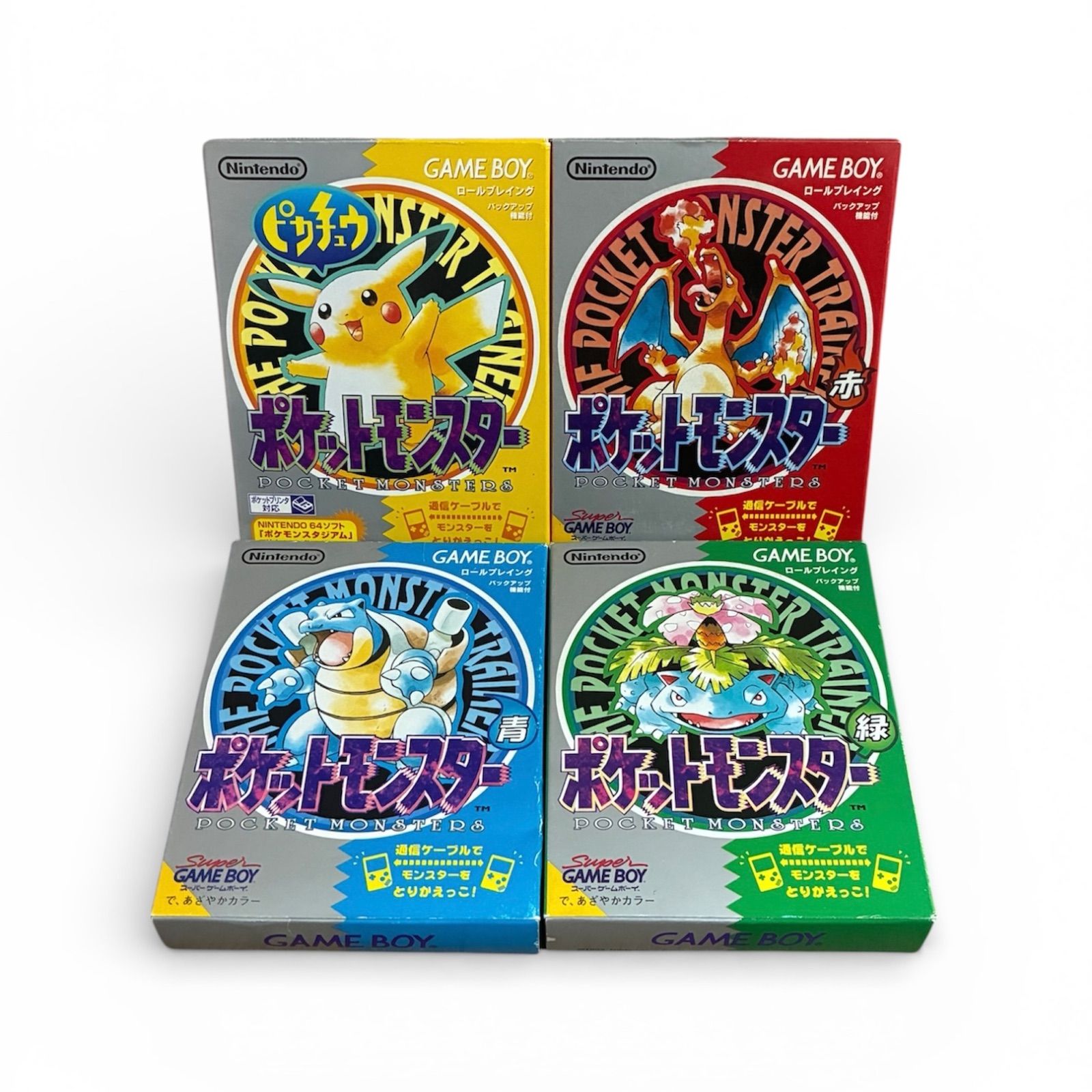 美品 【動作品】ポケットモンスター赤 初代ポケモン 付属品あり 希少 