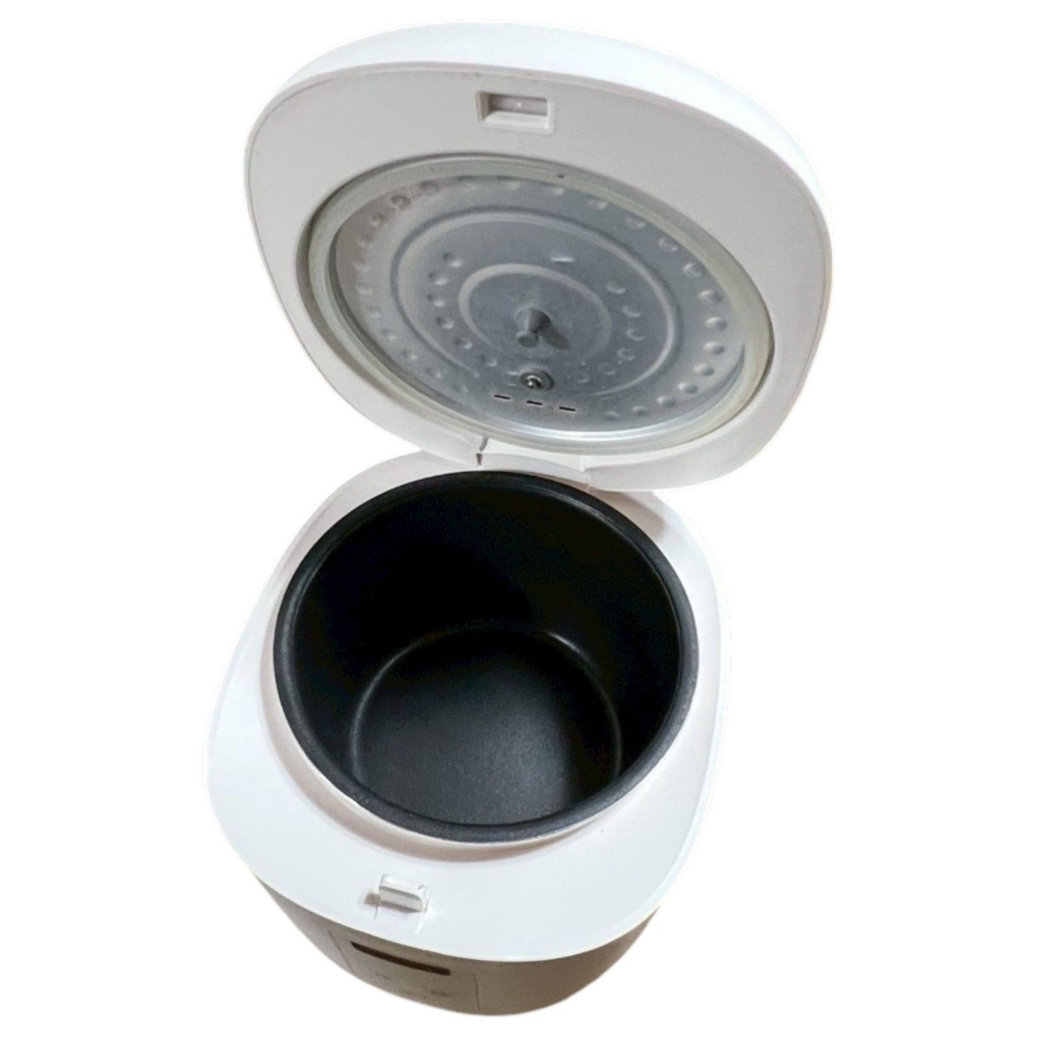 s!mplus 4合炊きマイコン式炊飯器 ホワイト SP-RCMC4-WH - メルカリ