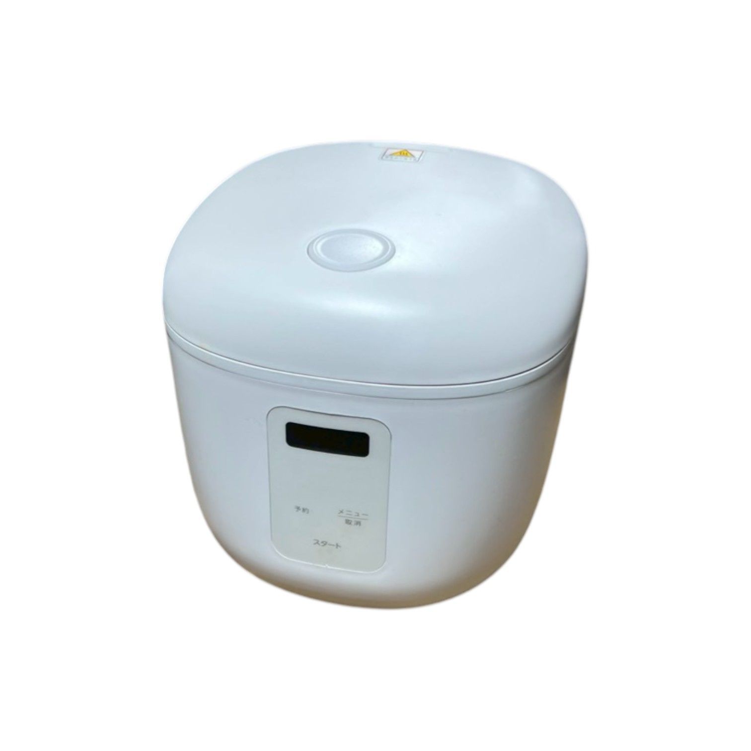 s!mplus 4合炊きマイコン式炊飯器 ホワイト SP-RCMC4-WH - メルカリ