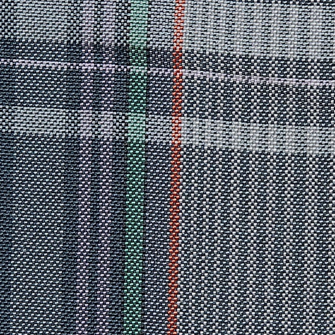 紬（大島紬） 袷 身丈163cm 裄丈65cm 正絹 Sランク Lサイズ 広衿 イン