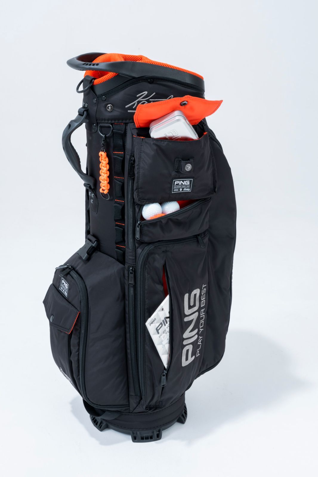  PING CB-U2601 アーバンミリタリー ブラック 9.5型 ５分割トップ 送料無料 ターゲットネット ゴルフバッグ キャディバッグ ゴルフ