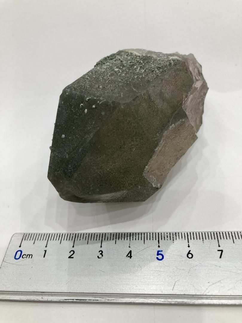  E32586 緑泥石入り スイス アルプス ガレンシュトック産 スモーキークォーツ 煙水晶 天然石 鉱物 原石 パワーストーン 結晶 標本 インテリア置物 置物 インテリア小物