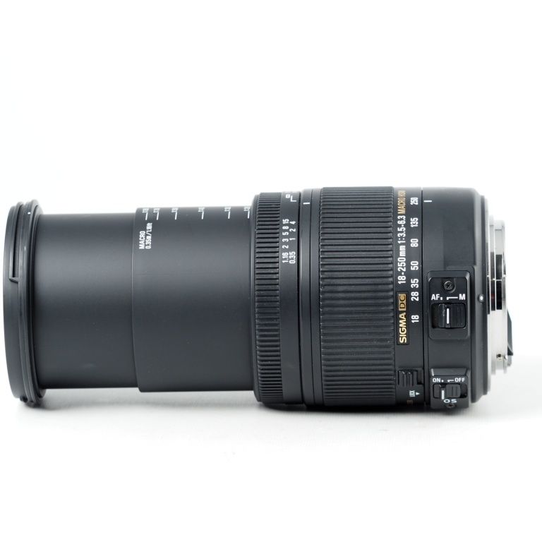 SIGMA シグマ 高倍率ズームレンズ 18-250mm F3.5-6.3 DC MACRO OS HSM