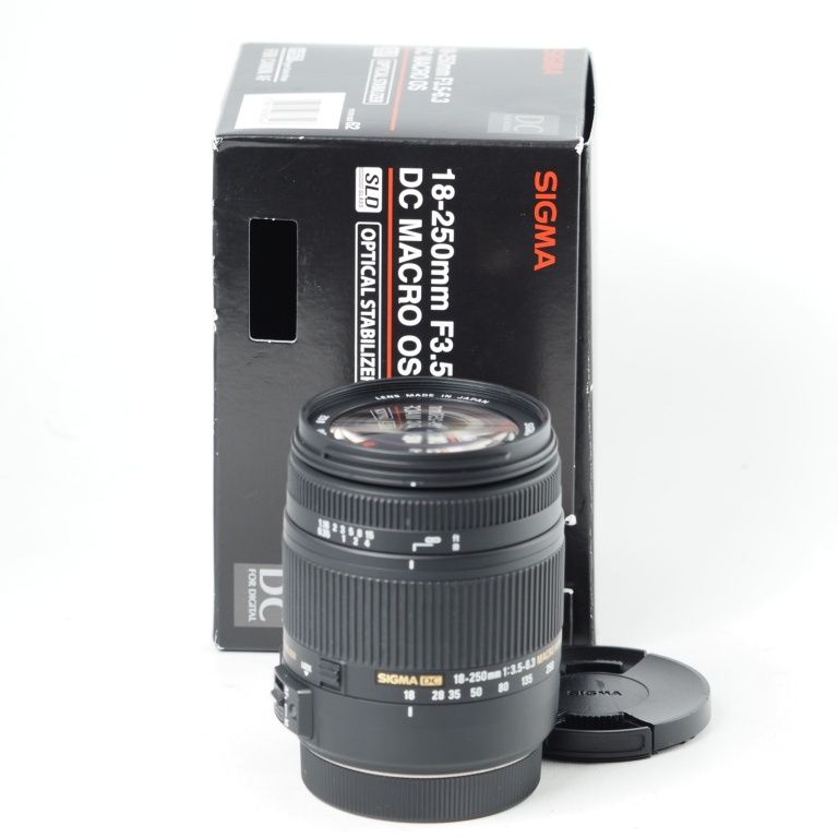 SIGMA シグマ 高倍率ズームレンズ 18-250mm F3.5-6.3 DC MACRO OS HSM