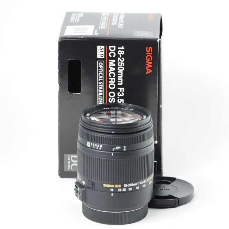 SIGMA シグマ 高倍率ズームレンズ 18-250mm F3.5-6.3 DC MACRO OS HSM