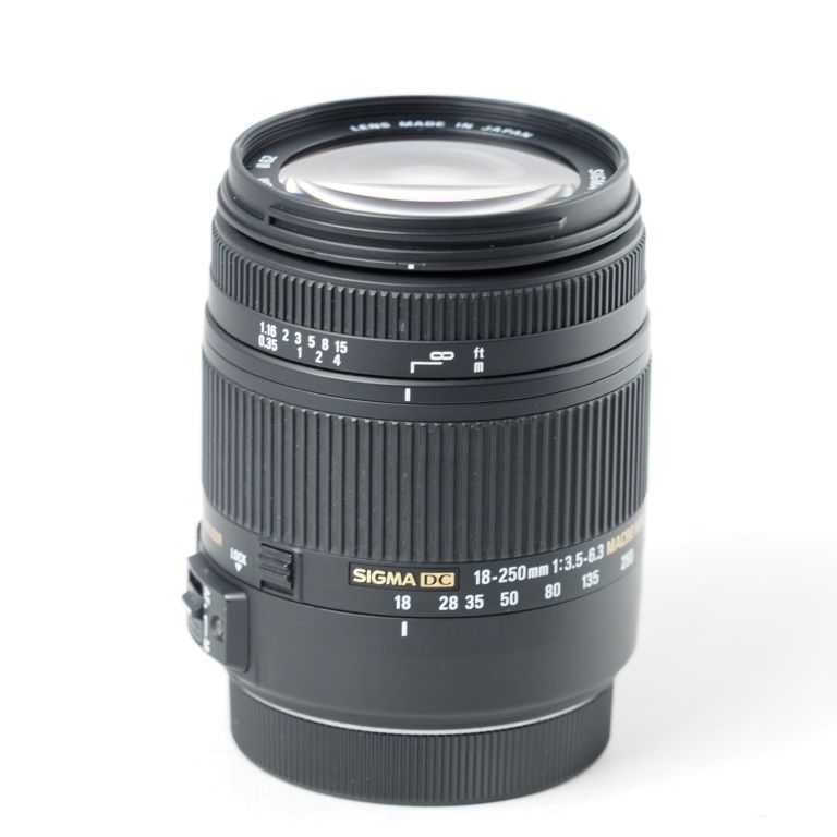 SIGMA シグマ 高倍率ズームレンズ 18-250mm F3.5-6.3 DC MACRO OS HSM