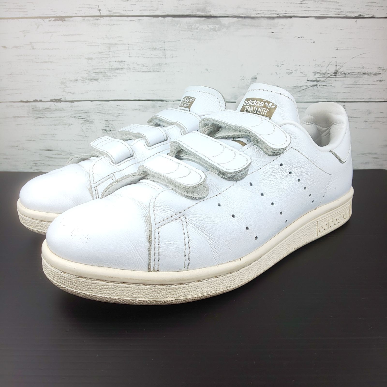 adidas Stan Smith ホワイト ベルクロ ADIDAS STAN SMITH CF TF 