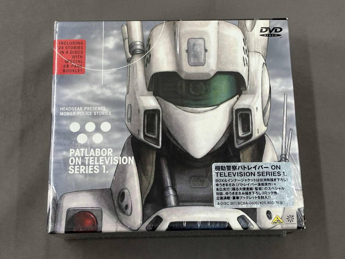 DVD 機動警察パトレイバー ON TELEVISION SERIES 1・2 NEW OVA SERIES