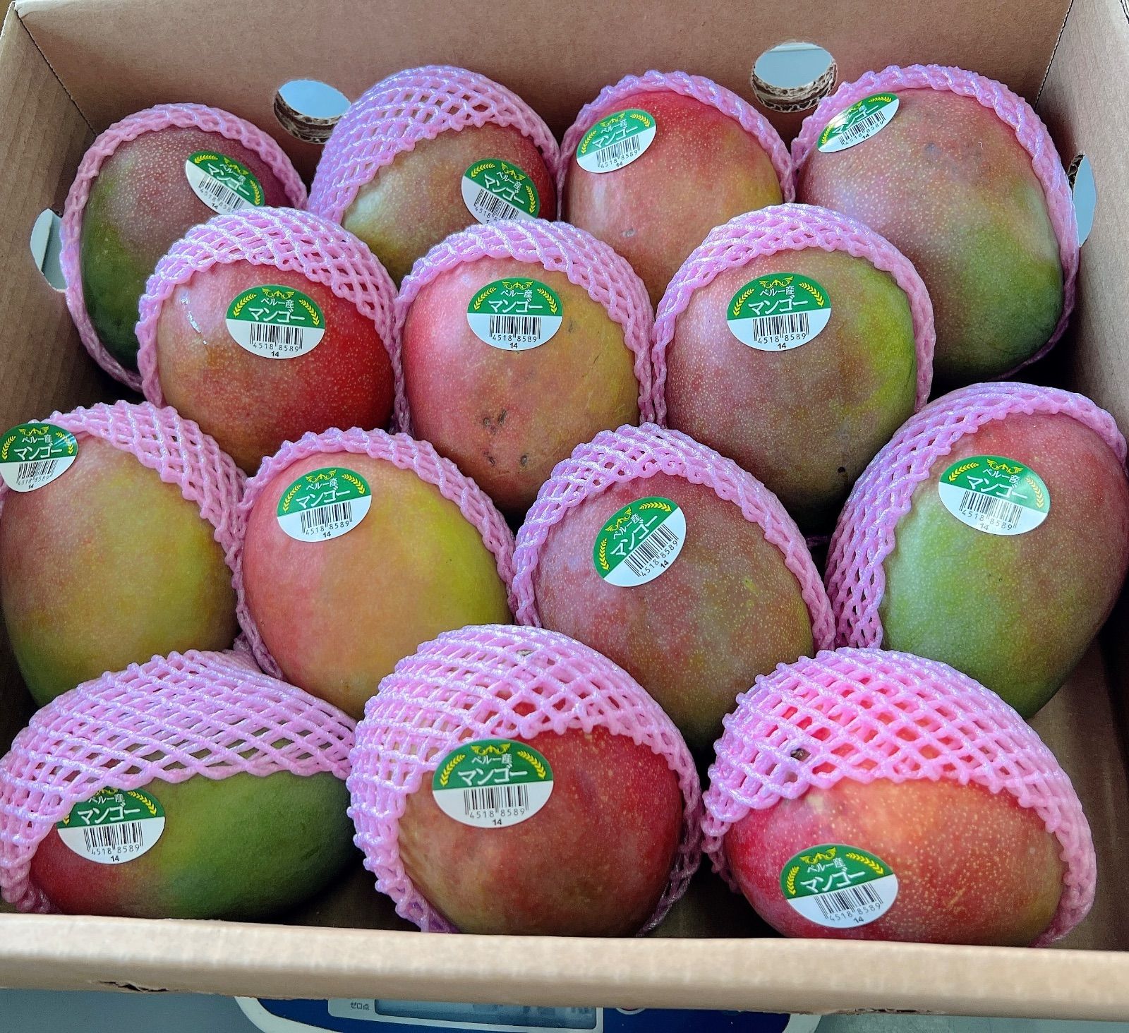 高級アップルマンゴー 6kg ペルー産 ケント種 甘くて美味しい - メルカリ