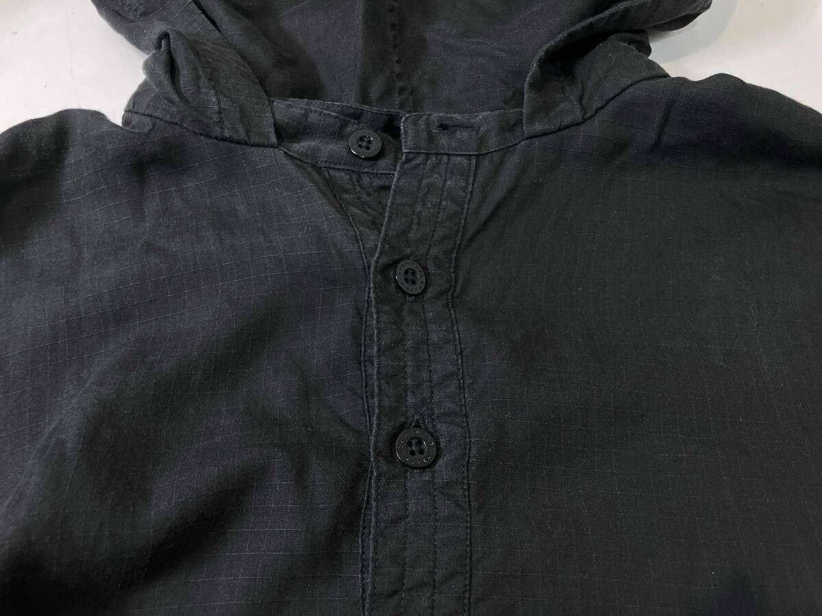 WTAPS ダブルタップス EX44 COLECTION 長袖シャツ フード付き ブラック