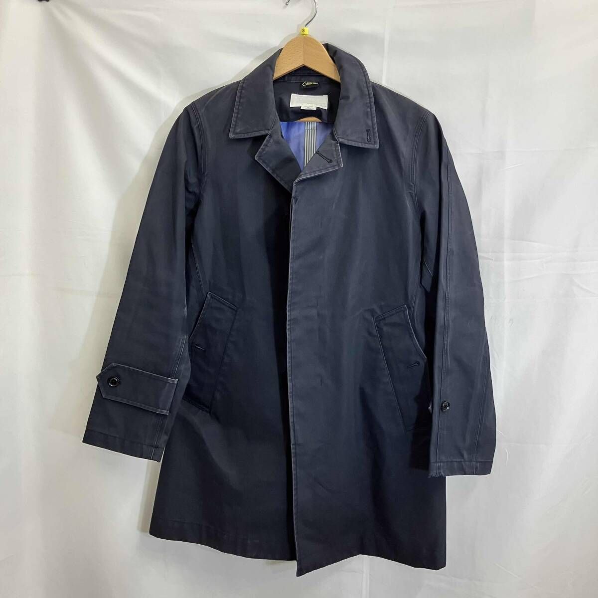 nanamica ナナミカ GORE-TEX ステンカラーコート ネイビー nanamica 
